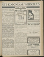 Het Koloniaal Weekblad (2 october 1930) : Orgaan der Vereeniging Oost en West, Vereeniging Oost en West