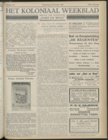 Het Koloniaal Weekblad (30 october 1930) : Orgaan der Vereeniging Oost en West, Vereeniging Oost en West