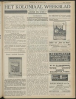 Het Koloniaal Weekblad (20 november 1930) : Orgaan der Vereeniging Oost en West, Vereeniging Oost en West