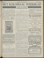 Het Koloniaal Weekblad (25 december 1930) : Orgaan der Vereeniging Oost en West, Vereeniging Oost en West