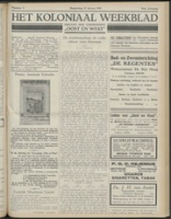 Het Koloniaal Weekblad (22 januari 1931) : Orgaan der Vereeniging Oost en West, Vereeniging Oost en West