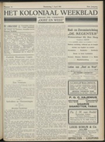 Het Koloniaal Weekblad (2 april 1931) : Orgaan der Vereeniging Oost en West, Vereeniging Oost en West