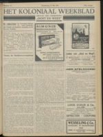 Het Koloniaal Weekblad (21 mei 1931) : Orgaan der Vereeniging Oost en West, Vereeniging Oost en West