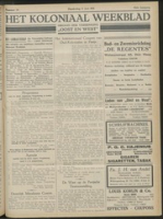 Het Koloniaal Weekblad (18 juni 1931) : Orgaan der Vereeniging Oost en West, Vereeniging Oost en West