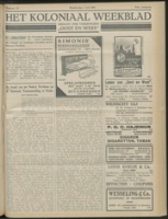 Het Koloniaal Weekblad (9 juli 1931) : Orgaan der Vereeniging Oost en West, Vereeniging Oost en West