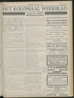 Het Koloniaal Weekblad (13 augustus 1931) : Orgaan der Vereeniging Oost en West, Vereeniging Oost en West