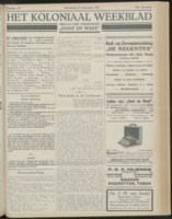 Het Koloniaal Weekblad (24 september 1931) : Orgaan der Vereeniging Oost en West, Vereeniging Oost en West