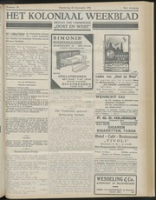 Het Koloniaal Weekblad (1 october 1931) : Orgaan der Vereeniging Oost en West, Vereeniging Oost en West