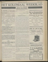 Het Koloniaal Weekblad (8 october 1931) : Orgaan der Vereeniging Oost en West, Vereeniging Oost en West