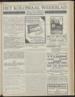 Het Koloniaal Weekblad (15 october 1931) : Orgaan der Vereeniging Oost en West, Vereeniging Oost en West
