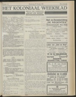 Het Koloniaal Weekblad (5 november 1931) : Orgaan der Vereeniging Oost en West, Vereeniging Oost en West