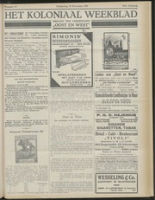 Het Koloniaal Weekblad (26 november 1931) : Orgaan der Vereeniging Oost en West, Vereeniging Oost en West