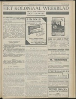 Het Koloniaal Weekblad (24 december 1931) : Orgaan der Vereeniging Oost en West, Vereeniging Oost en West