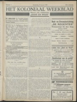 Het Koloniaal Weekblad (28 januari 1932) : Orgaan der Vereeniging Oost en West, Vereeniging Oost en West