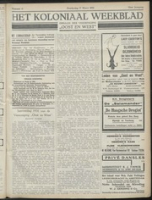 Het Koloniaal Weekblad (17 maart 1932) : Orgaan der Vereeniging Oost en West, Vereeniging Oost en West