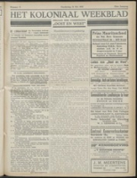 Het Koloniaal Weekblad (26 mei 1932) : Orgaan der Vereeniging Oost en West, Vereeniging Oost en West