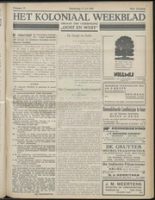 Het Koloniaal Weekblad (21 juli 1932) : Orgaan der Vereeniging Oost en West, Vereeniging Oost en West