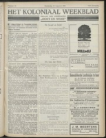 Het Koloniaal Weekblad (18 augustus 1932) : Orgaan der Vereeniging Oost en West, Vereeniging Oost en West