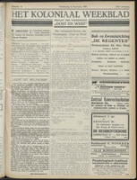 Het Koloniaal Weekblad (8 september 1932) : Orgaan der Vereeniging Oost en West, Vereeniging Oost en West