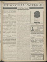 Het Koloniaal Weekblad (13 october 1932) : Orgaan der Vereeniging Oost en West, Vereeniging Oost en West