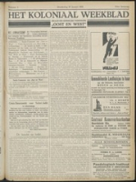 Het Koloniaal Weekblad (19 januari 1933) : Orgaan der Vereeniging Oost en West, Vereeniging Oost en West