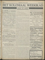 Het Koloniaal Weekblad (9 februari 1933) : Orgaan der Vereeniging Oost en West, Vereeniging Oost en West
