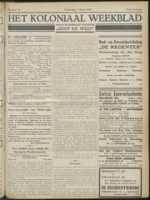 Het Koloniaal Weekblad (9 maart 1933) : Orgaan der Vereeniging Oost en West, Vereeniging Oost en West