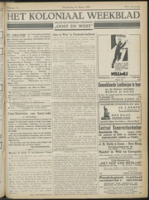 Het Koloniaal Weekblad (16 maart 1933) : Orgaan der Vereeniging Oost en West, Vereeniging Oost en West