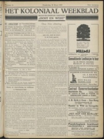 Het Koloniaal Weekblad (30 maart 1933) : Orgaan der Vereeniging Oost en West, Vereeniging Oost en West