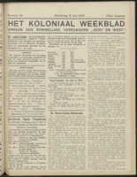 Het Koloniaal Weekblad (15 juni 1933) : Orgaan der Vereeniging Oost en West, Vereeniging Oost en West