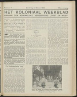 Het Koloniaal Weekblad (12 october 1933) : Orgaan der Vereeniging Oost en West, Vereeniging Oost en West