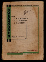ECURY-026: Boekhouden. Deel II, 4e Druk, 1940