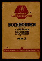ECURY-027: Leerboek voor het Boekhouden: Ten Dienste van de Studie voor het Praktijkdiploma Boekhouden, 3e Deel, Goringhem, J. Noorduijn en Zoon N.V., 1941