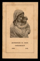 ECURY-045: Boekje van het Pensionaat St. Louis te Oudenbosch - Studiejaar 1940-1941