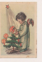 ECURY-052: Kerst en Nieuwjaars kaart, Ecury, Segundo Jorge Adelberto (Boy)