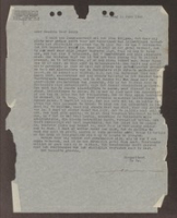 ECURY-073: Brief van J.L. Oudraad, gedelegeerde van de studiecommissie der Koninklijke Vereeniging Oost en West, aan S.N. Ecury te Aruba - 1946, Oudraad, J.L.