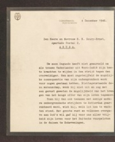 ECURY-078: Brief van Koningin Wilhelmina aan de familie Ecury - 1946, Koningin Wilhelmina der Nederlanden