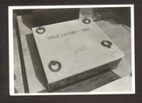 ECURY-133: Verzameling van foto's van de ter aarde bestelling van Boy Ecury - 1947