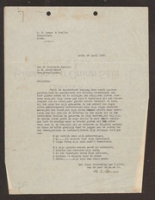 ECURY-135: Rouwtelegrammen en brieven aan de familie Ecury - 1947, Diversen
