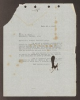 ECURY-138: Brief van S.N. Ecury aan W.H. Hoyer te Curaçao - 1946, Ecury, S.N.