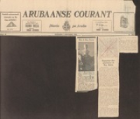 ECURY-186: Verzameling van krantenknipsels over de herdenking van Boy Ecury - 1958