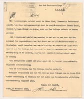 ECURY-201: Corespondentie tussen de Lions Club Aruba en het Bestuurscollege i.v.m. het Boy Ecury monument - 1955