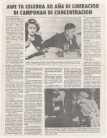 ECURY-319: Verzameling krantenknipsels omtrent de herdenking van 50 jaar bevrijding na de Tweede Wereldoorlog - 1995