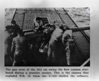 Potret di U-Boat Aleman cu a ataca Aruba na februari 1942, Image # 15, BUVO