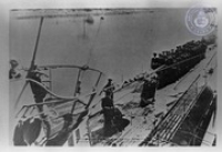 Potret di U-Boat Aleman cu a ataca Aruba na februari 1942, Image # 23, BUVO