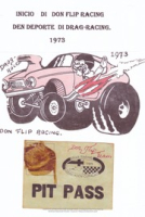Historia di Don Flip Racing, image # 2, Inicio di Don Flip Racing den Deporte di Drag-Racing 1973-1983, Don Flip Racing Team Aruba