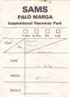 Historia di Don Flip Racing, image # 227, Drag Race na Palo Marga, 29 mei 1983, Don Flip Racing Team Aruba