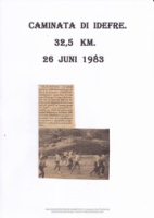 Historia di Don Flip Racing, image # 232, Caminata di Idefre 32.5 km - San Nicolaas pa Plantage Tromp, 26 juni 1983, Don Flip Racing Team Aruba