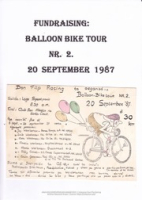 Historia di Don Flip Racing, image # 331, Fundraising: Balloon Bike Tour nr 2., 20 september 1987, Don Flip Racing Team Aruba