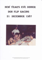 Historia di Don Flip Racing, image # 354, New Years Eve Dinner Don Flip Racing, 31 december 1987, Don Flip Racing Team Aruba